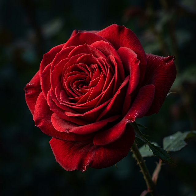 Deep Red Rose